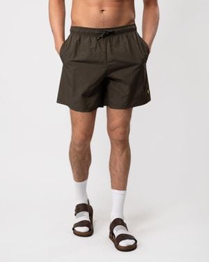 Lyle & Scott Plain Swim Shorts - Green