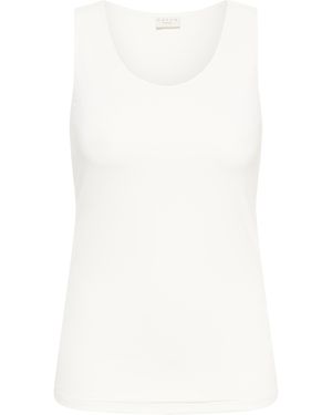 Kaffe Jersey Top Kcerina Jersey Top Tight Fit - Wit