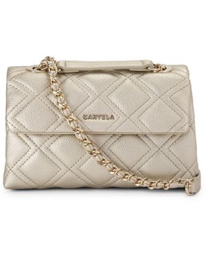Carvela Kurt Geiger Rosa Chain Shoulder Bag - Natural