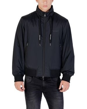 ARMANI EXCHANGE Zip Front Jacket - Blue
