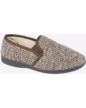 Zedzzz Keith Thermal Slippers - Grey