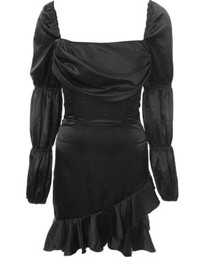 First Distraction The Label Bardot Satin - Black