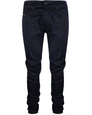 DIESEL Tepphar-X Dark Denim Trousers Cotton - Blue
