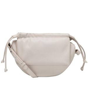 Claudia Canova Amanta Ruched Cross Body Bag - Grey