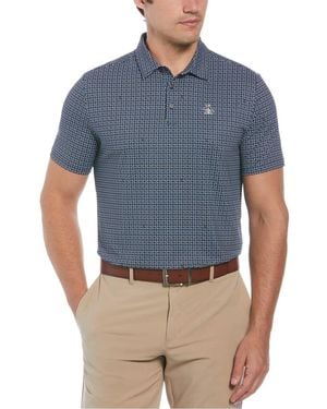 Original Penguin Golf Regular Fit Short Sleeve Shirt - Blue