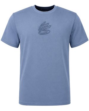 Under Armour Curry Embiid T-Shirt - Blue