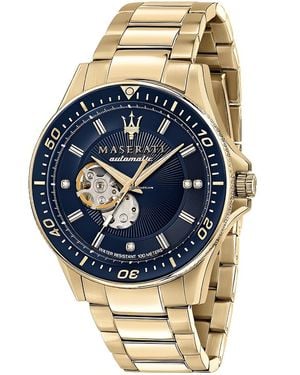 Maserati R8823140004 Automatic Diamond Dial Limited Edition Watch - Blue