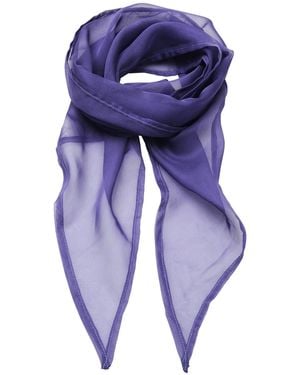 PREMIER Ladies/ Work Chiffon Formal Scarf - Purple