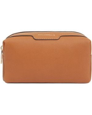 Paul Costelloe Sesia Leather Pouch - Brown