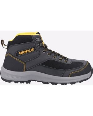 Caterpillar Safety Elmore Mid Hiker Boot - Black