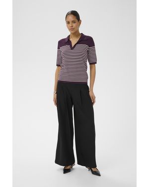 Kaffe Pullover Kalizza Pullover Regular Fit - Paars