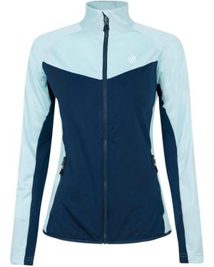 Dare 2b Dames Elation Iii Core Stretch Midlayer In Blauw