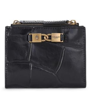 Kurt Geiger Leather Kingsley Mini Purse - Black