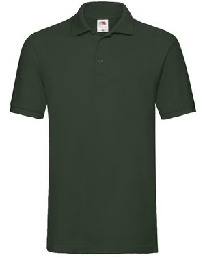 Fruit Of The Loom Premium Piqué Poloshirt (fles Groen)