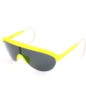 Polaroid Yellow Resin Sunglasses