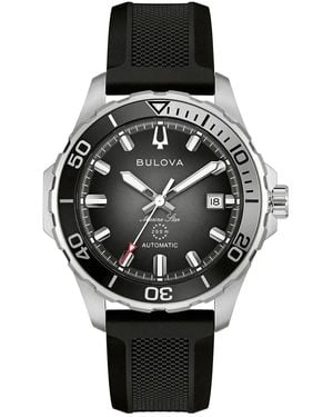 Bulova Marine Star Series B Watch 98B465 Silicone - Black