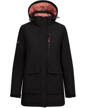 Trespass Ladies Hosho Waterproof Jacket - Black