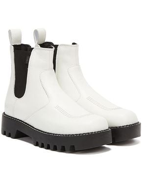 Kickers Kizziie Chelz Laarzen - Wit