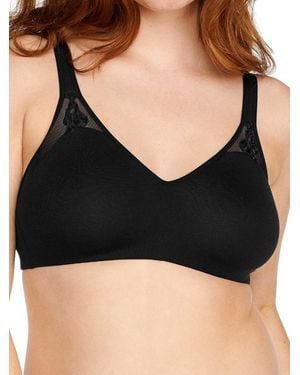 Naturana Wellness Elasticup Soft Cup Bra - Black