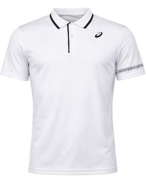 Asics Court Tennis Polo Shirt - White