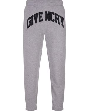 Givenchy Cotton Logo Joggers - Grey