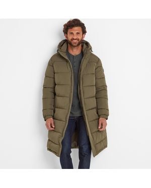 TOG24 Langrick Long Padded Jacket - Green