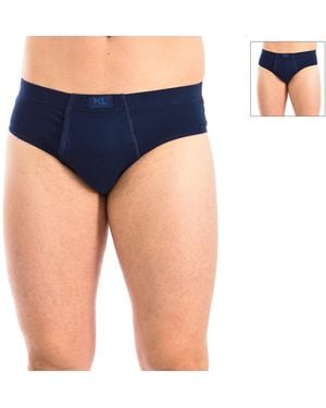 Kisses&Love Pack-2 Basic Slips Kl2027 - Blue