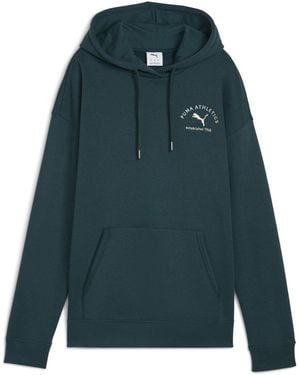 PUMA Class Relaxed Overhead Tech Fleece Hoodie - Green