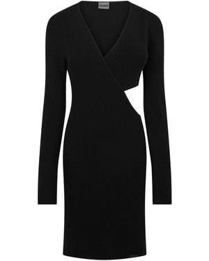 HUGO 10256543 01 Mini Dress - Black