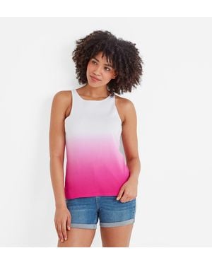 TOG24 Louise Vest Hibiscus Cotton - Red