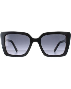Marc Jacobs Square Shiny Dark Gradient 733/S - Black