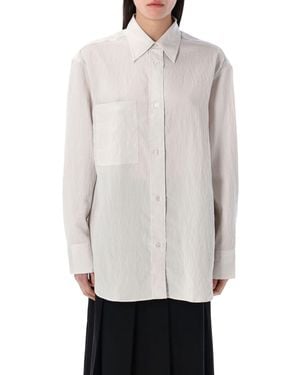 Studio Nicholson Leto Oversized Shirt - White