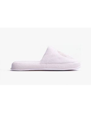 GANT Crest Mule Slippers - White