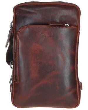 Ashwood Leather Crossbody Sling Bag - Brown