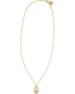 Orphelia 925 Sterling Chain With Pendant - Metallic