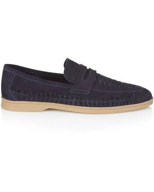 Silver Street London Perth Loafers - Blue