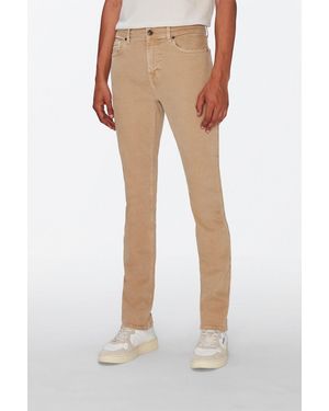 7 For All Mankind Jeans Paxtyn Skinny Fit - Natural