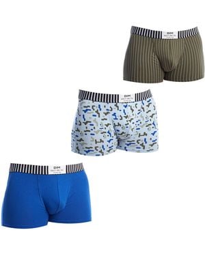 DIM Pack-3 Fashion Boxers D0C6D For - Blue