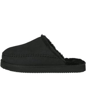 Jack & Jones And Manor Moc Mules (Anthracite) - Black