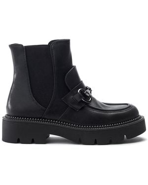 b.soleful Golder Boots Faux Leather - Black