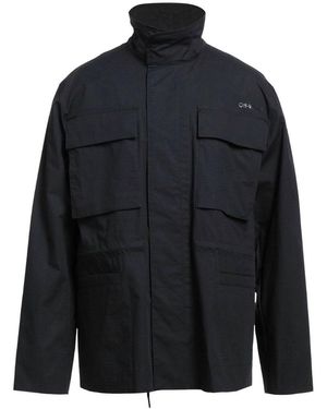 Off-White c/o Virgil Abloh Diag Tab Field Jacket - Blue