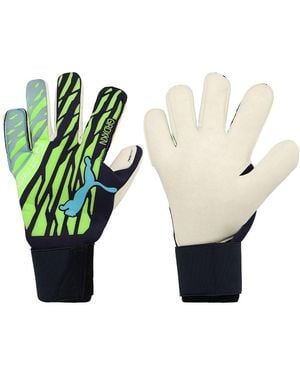 PUMA Ultra Grip 1 Hybrid Pro Game On Goalkeeper Gloves Cotton - White