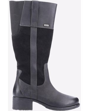 Hush Puppies Samara Memory Foam Boot - Black