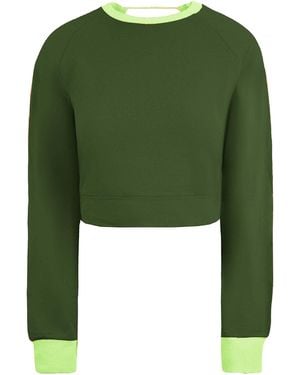PUMA X Rihanna Fenty Laced Sweatshirt Cotton - Green