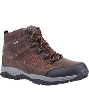 Cotswold Maisemore Suede Hiking Boots - Brown