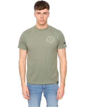 Duck and Cover Sudbury T-Shirt Cotton - Green