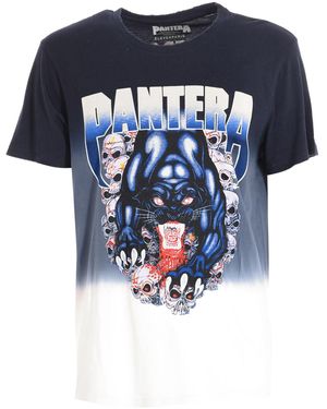 ELEVEN PARIS Short Sleeve Round Neck T-Shirt 17S1Ts269 - Blue