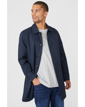 MAINE Smart Cotton Mac - Blue