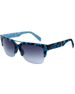 Italia Independent Sunglasses 53/16/140 Mm Acetate - Blue