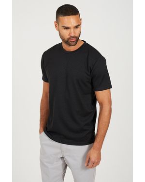 Brave Soul Crew Neck T-Shirt - Black